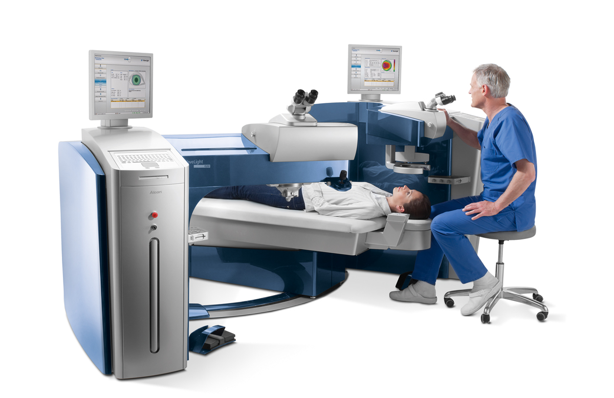 Der schnelle und präzise Laser ALCON EX 500