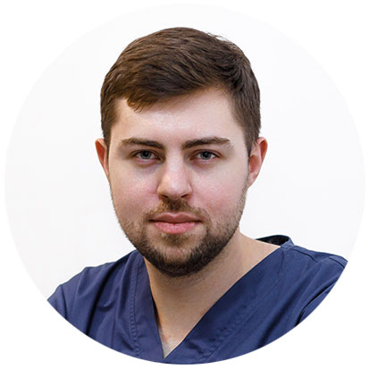 Arzt in Weiterbildung (Assistenzarzt) Dr. Mykola Dovbysh (UA)